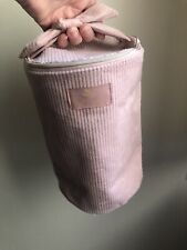 Vanity Haut Bleu Libellule, Trousse toilette rose, intérieur imperméable