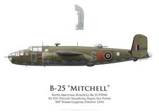 Print Mitchell Mk II (B-25)