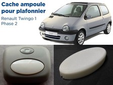 Cache ampoule pour Plafonnier pour Renault Twingo 1 Phase 2 en ABS translucide