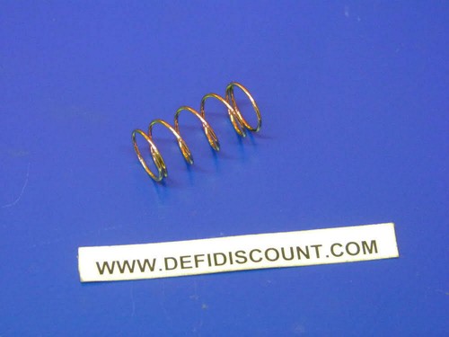 Ressort boisseau helicoîdal