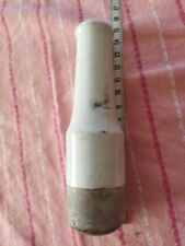 ANCIEN  PILON PORCELAINE POUR MORTIER PHARMACIE APOTHICAIRE  
