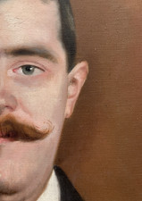 Tableau ancien portrait