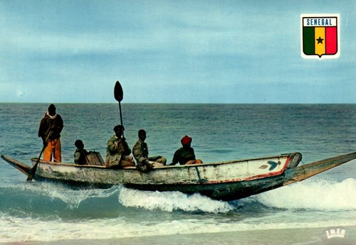 Sénégal cayar pirogue de - sénégal,