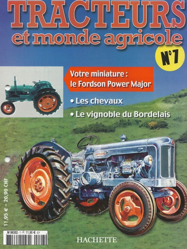 Fascicule tracteurs monde - tracteurs, et