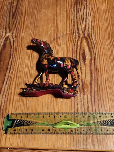 Beau cheval artisanal peint - beau,