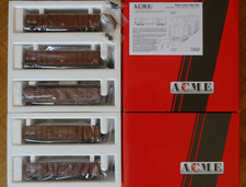 lot de 5 wagons tombereaux à