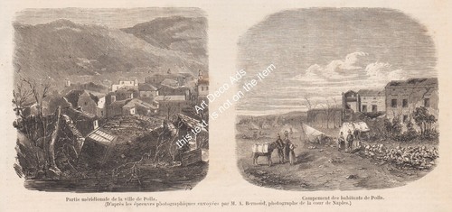 Gravure 1858 casa - 1858,