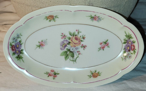 Plat porcelaine de - porcelaine, limoges