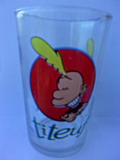 TITEUF  VERRE MOUTARDE DESSIN ANIME FRANCE ANIMATION FRANCE 3 AMORA