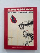 Livre Album PROGRAMME ROLAND GARROS 1983 tennis tournoi