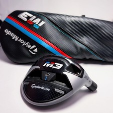 Tête en bois de parcours TaylorMade M3 5W 19° et couvercle d'origine...