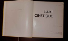 Livre 1970 "L'Art Cinétique" Popper Frank