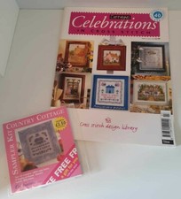 Cottages Celebrations Cross Stitch Magazine Over 40 Designs with original gift