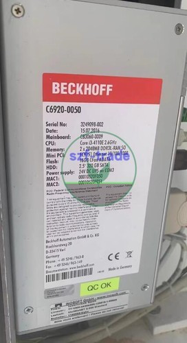 1pc beckhoff c6920 0050 - 1pc, c6920-0050