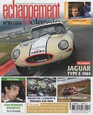 ECHAPPEMENT CLASSIC 51 JAGUAR TYPE E COUPE 3.8 340CH MAZDA RX-7 Groupe B 300CH