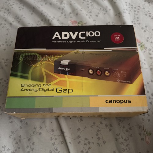 Canopus advc 100 - canopus, advanced