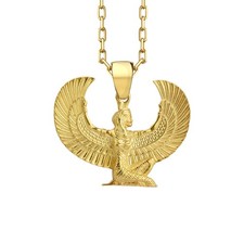 Collier Isis avec ailes en