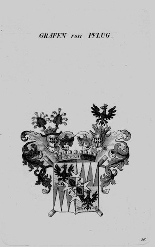 1820 charrue blason noblesse - 1820,