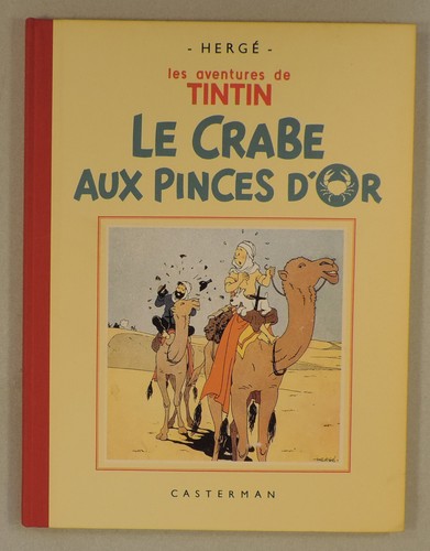 Tintin crabe aux pinces - tintin,