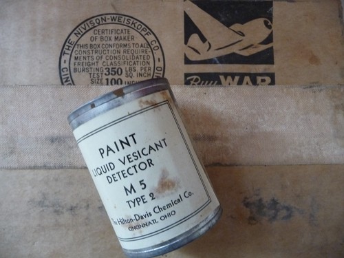 Ww2 paint liquid vesicant