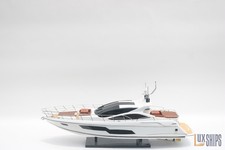 Modèle de yacht Sunseeker Predator 80 85 cm - présentoir de bateau de luxe en...