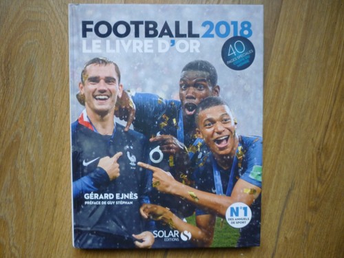 Football 2018 livre or - 2018, d'or 