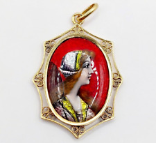 Pendentif art nouveau Limoges