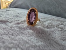 bague en vermeil pierre