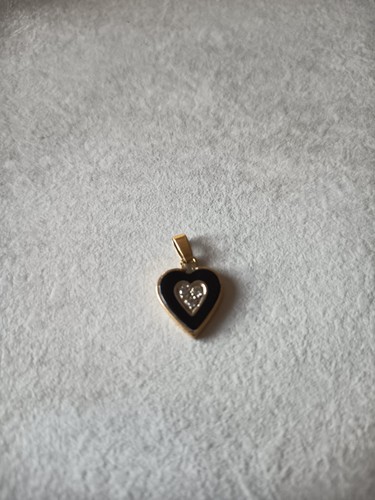 Pendentif forme coeur - pendentif, en