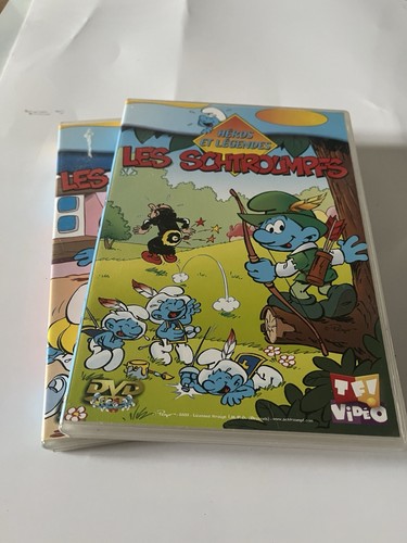 Lot dvd les schtroumpfs - les,