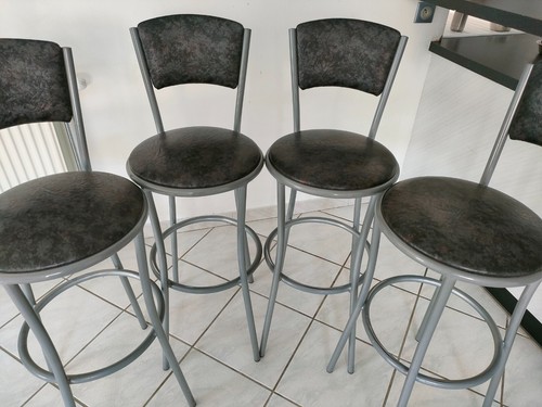 Chaises haute de bar - 4,