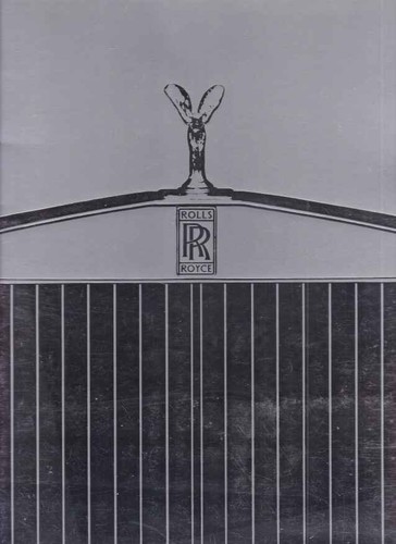 Brochure rolls royce - brochure, spirit