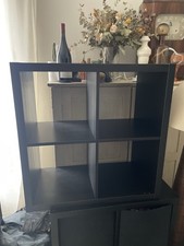 IKEA KALLAX Storage Shelf Unit – 4 Cubes – Black