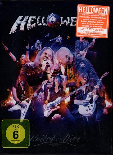Helloween united alive dvd - helloween,