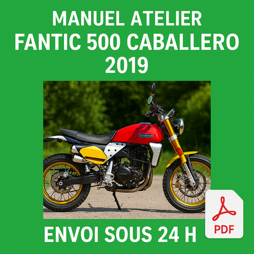 Manuel atelier fantic 500 - atelier,