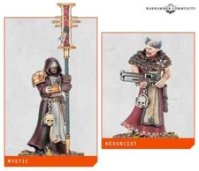 Mystique ou Exorciste  - Inquisitorial Agent  - Kill team W40k