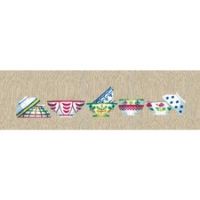 Kit de broderie Freestyle Le Bonheur des Dames "Bowls", image imprimée, 38x7cm