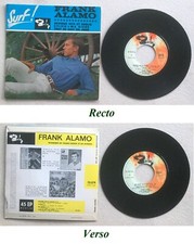 Frank Alamo Disque Super 45T vinyl 4 titres Reviens vite et oublie