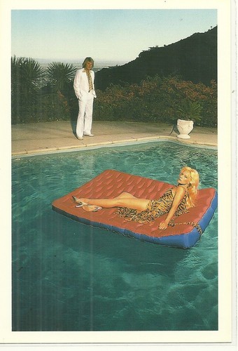 Rare carte postale johnny - -,