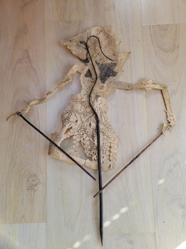 Marionnette ancienne wayang - marionnette,