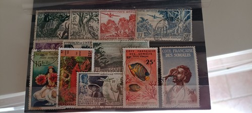 Timbres colonies françaises - timbres,