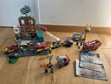 GROS LOT LEGO CITY POMPIER 60321 LA BRIGADE DES POMPIERS + 60215 + 60212