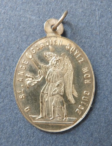 Médaille pendentif argent - médaille,