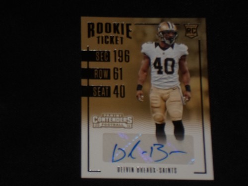 Delvin breaux panini - delvin,