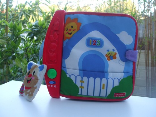 Fisher price livre tissu - ,