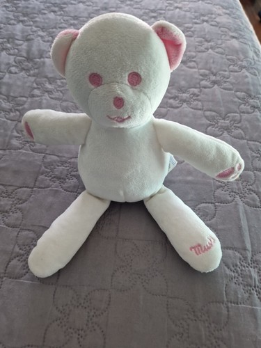 Peluche doudou ours - ours, blanc