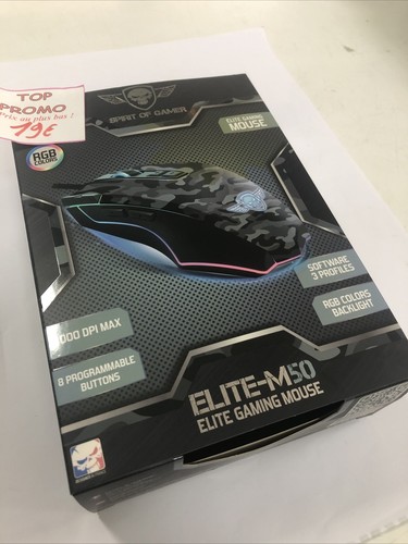 Souris spirit gamer em50a - spirit, of
