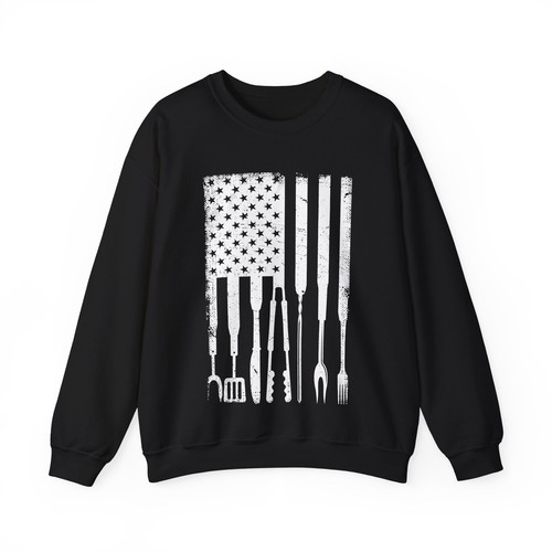 Barbecue american flag - barbecue,