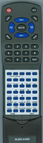 Replacement remote for yamaha - remote,