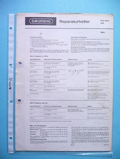Service Manuel D'Instructions pour Grundig City Boy 204, Original
